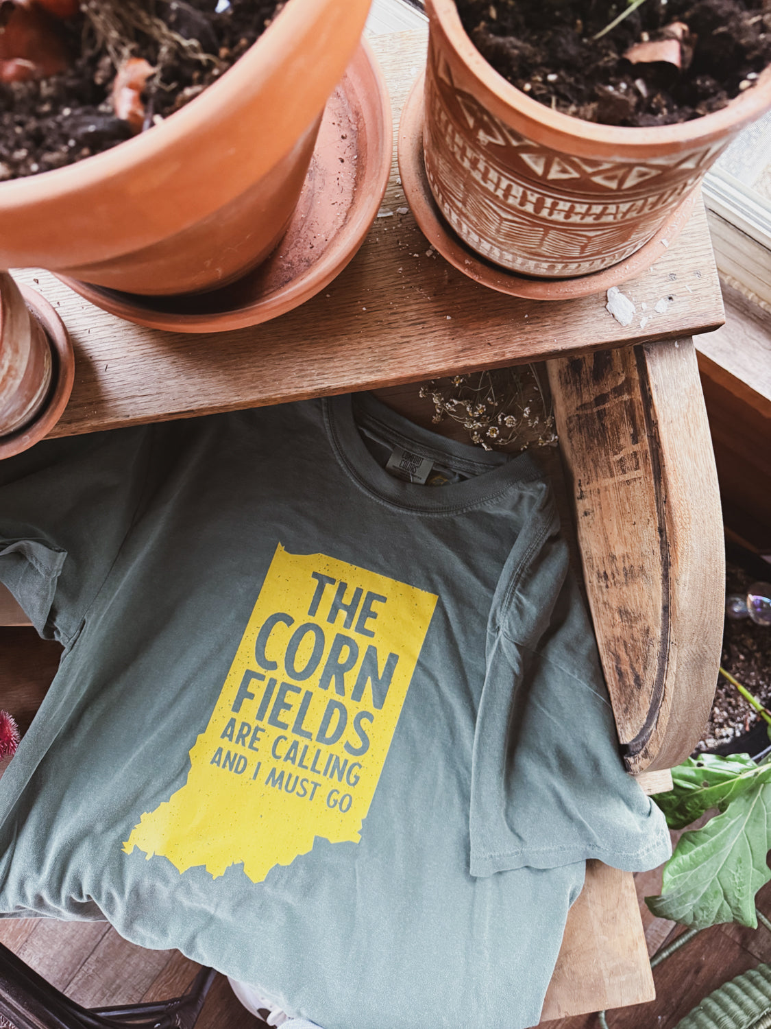 The Cornfields Are Calling Tee