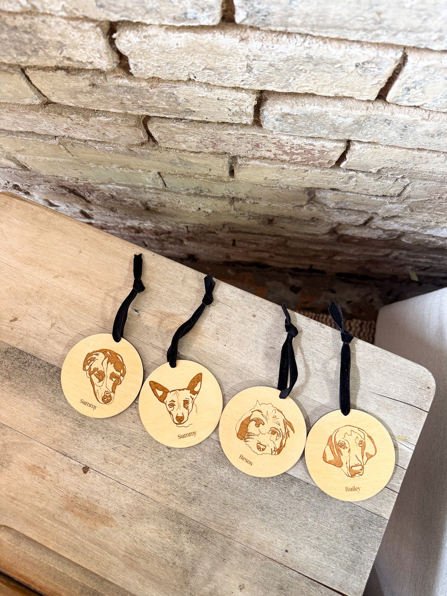 Custom Pet Sketch Ornament