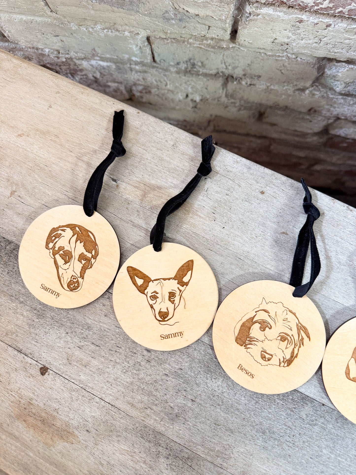 Custom Pet Sketch Ornament