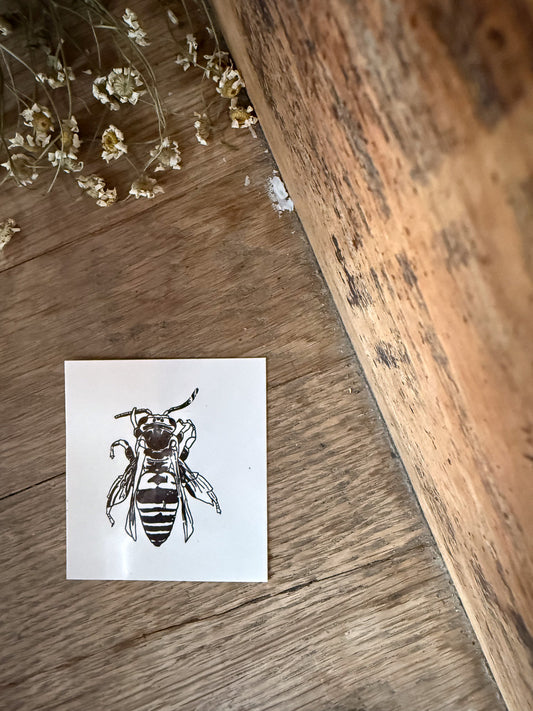 Bee Temporary Tattoo