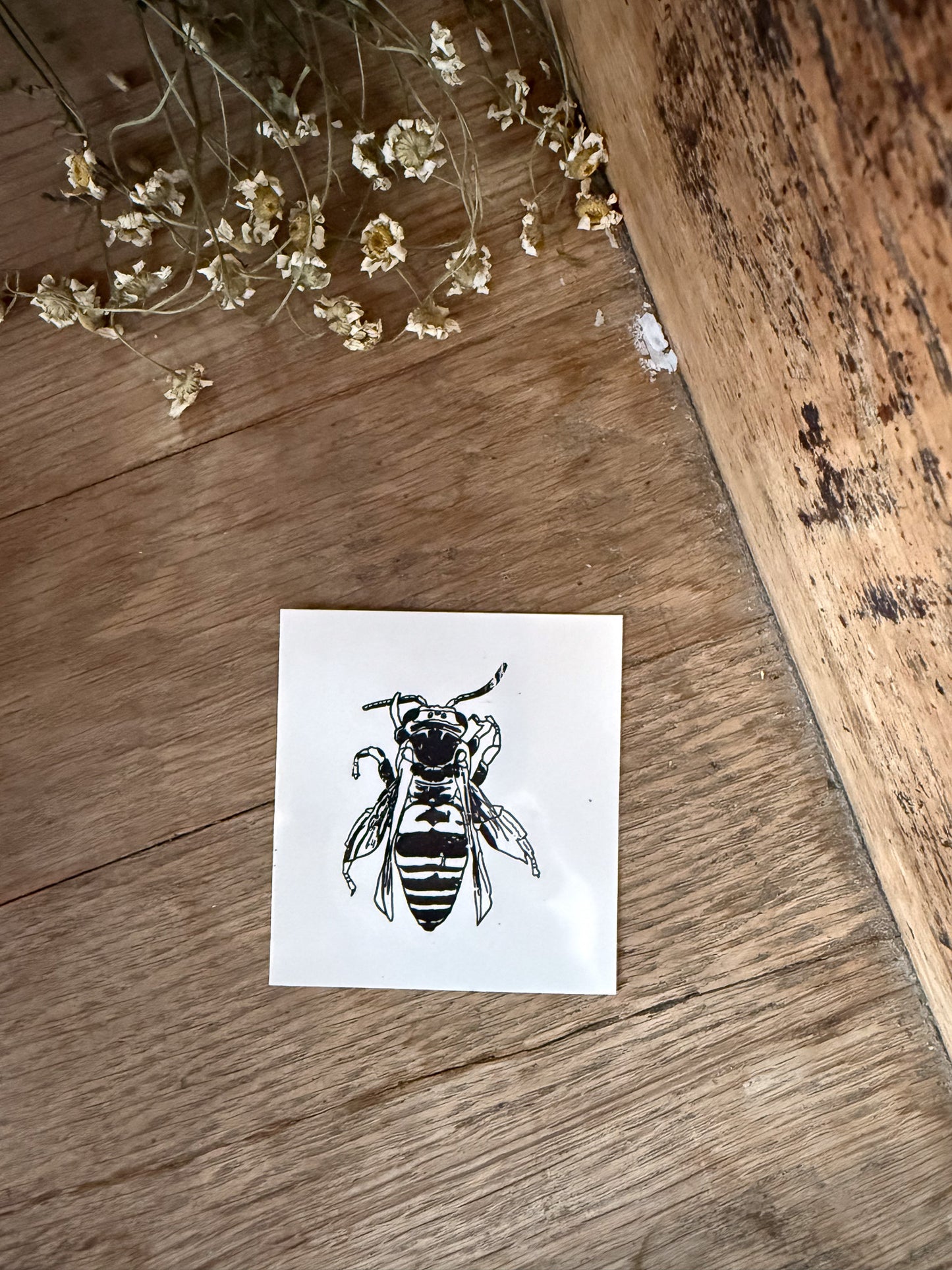 Bee Temporary Tattoo