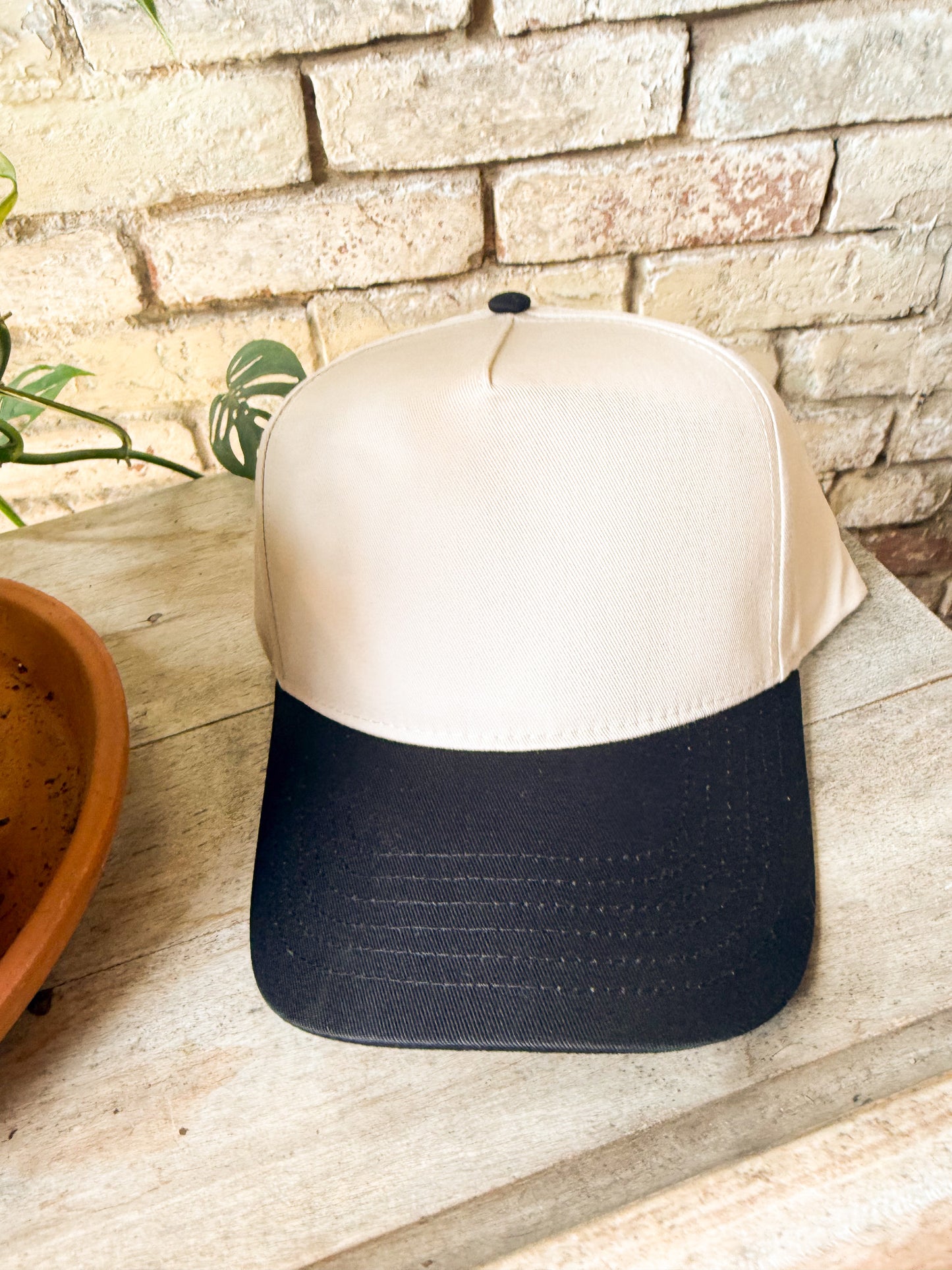 Custom Baseball Leather Patch Hat