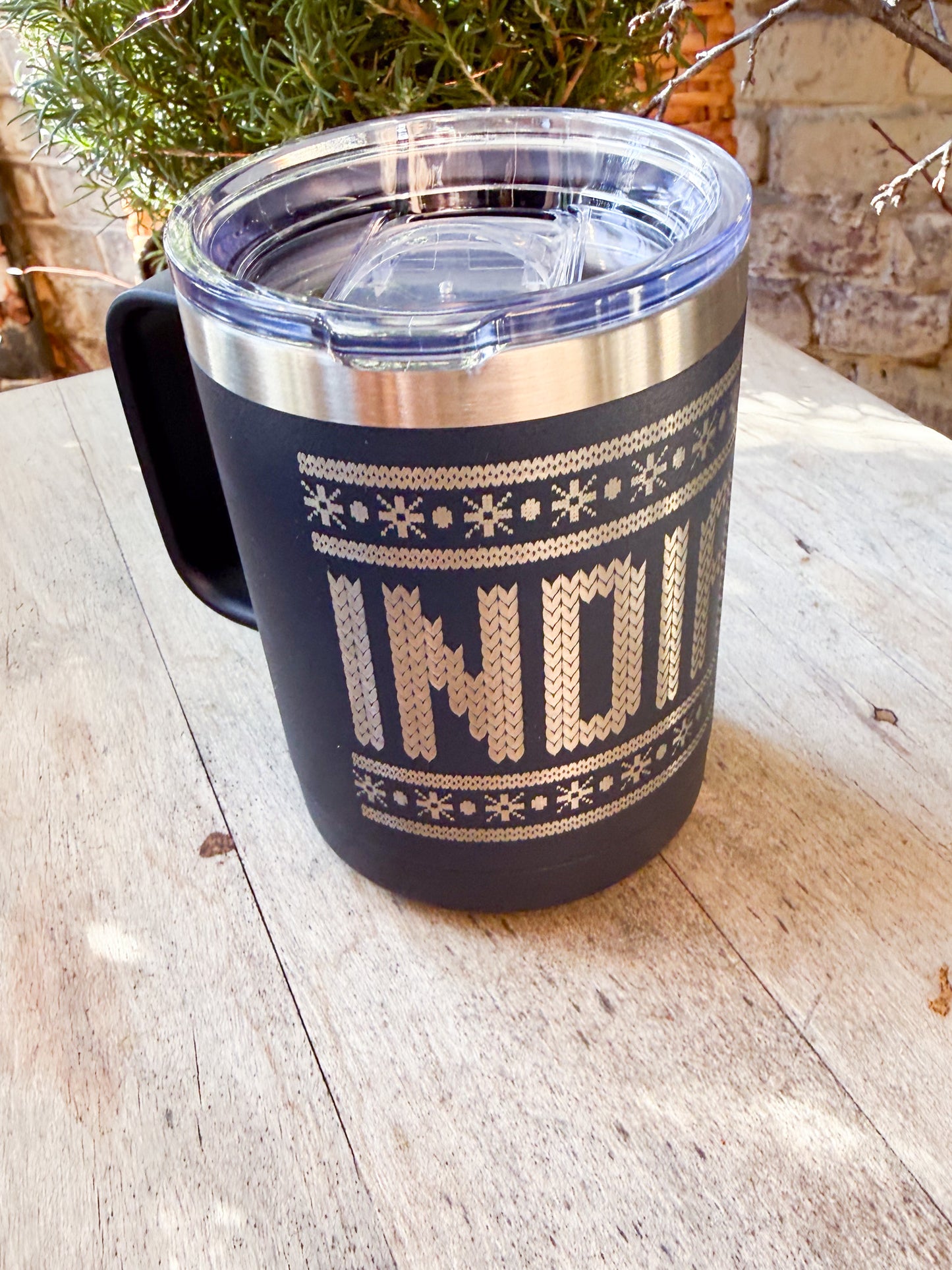 Indiana Christmas Mug