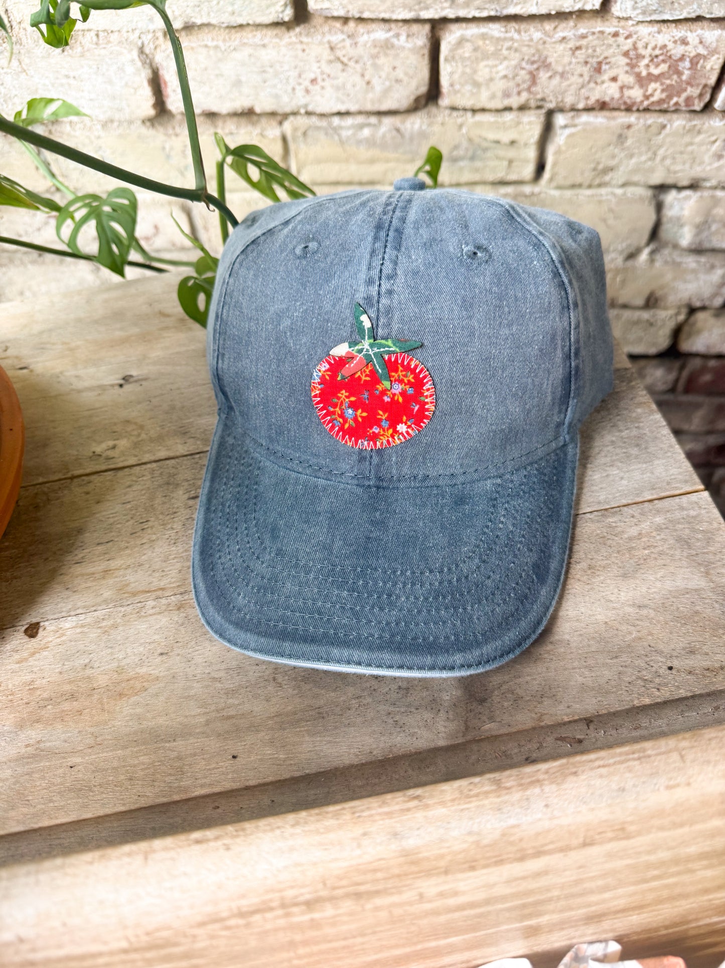 Quilted Tomato Patch Hat