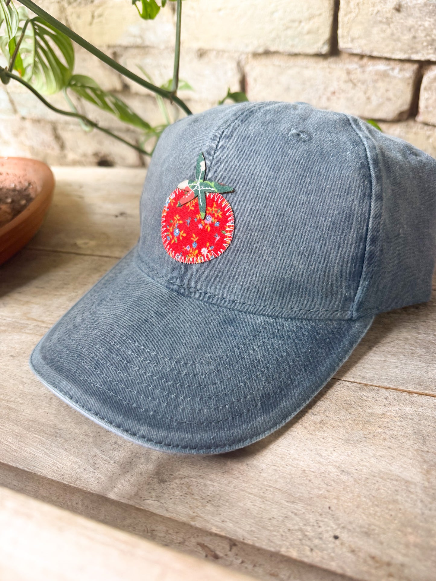 Quilted Tomato Patch Hat