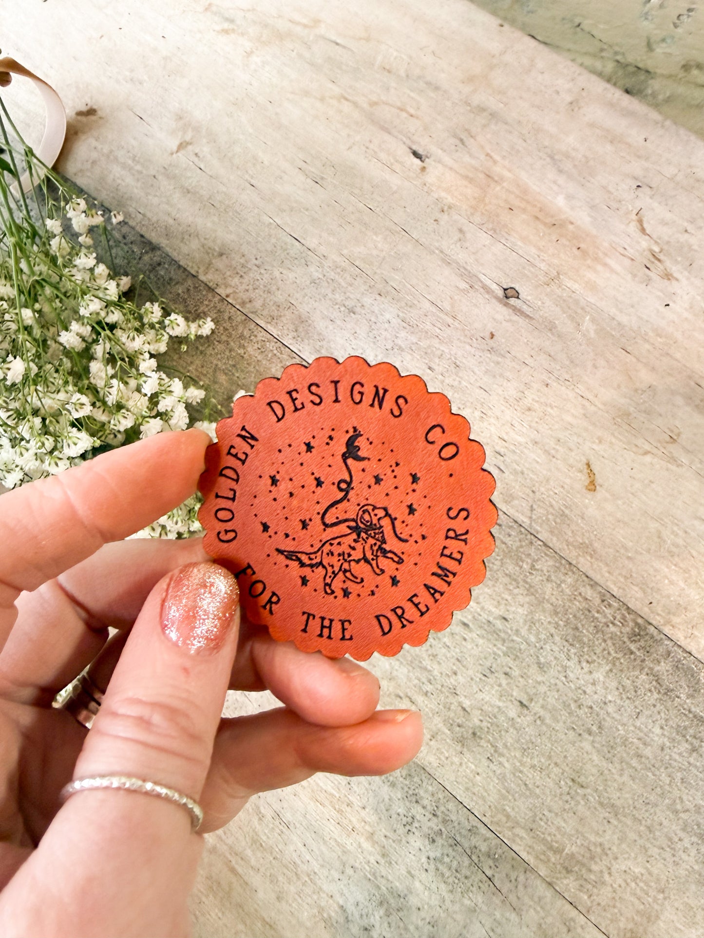 Custom Leather Patch – Patch Only
