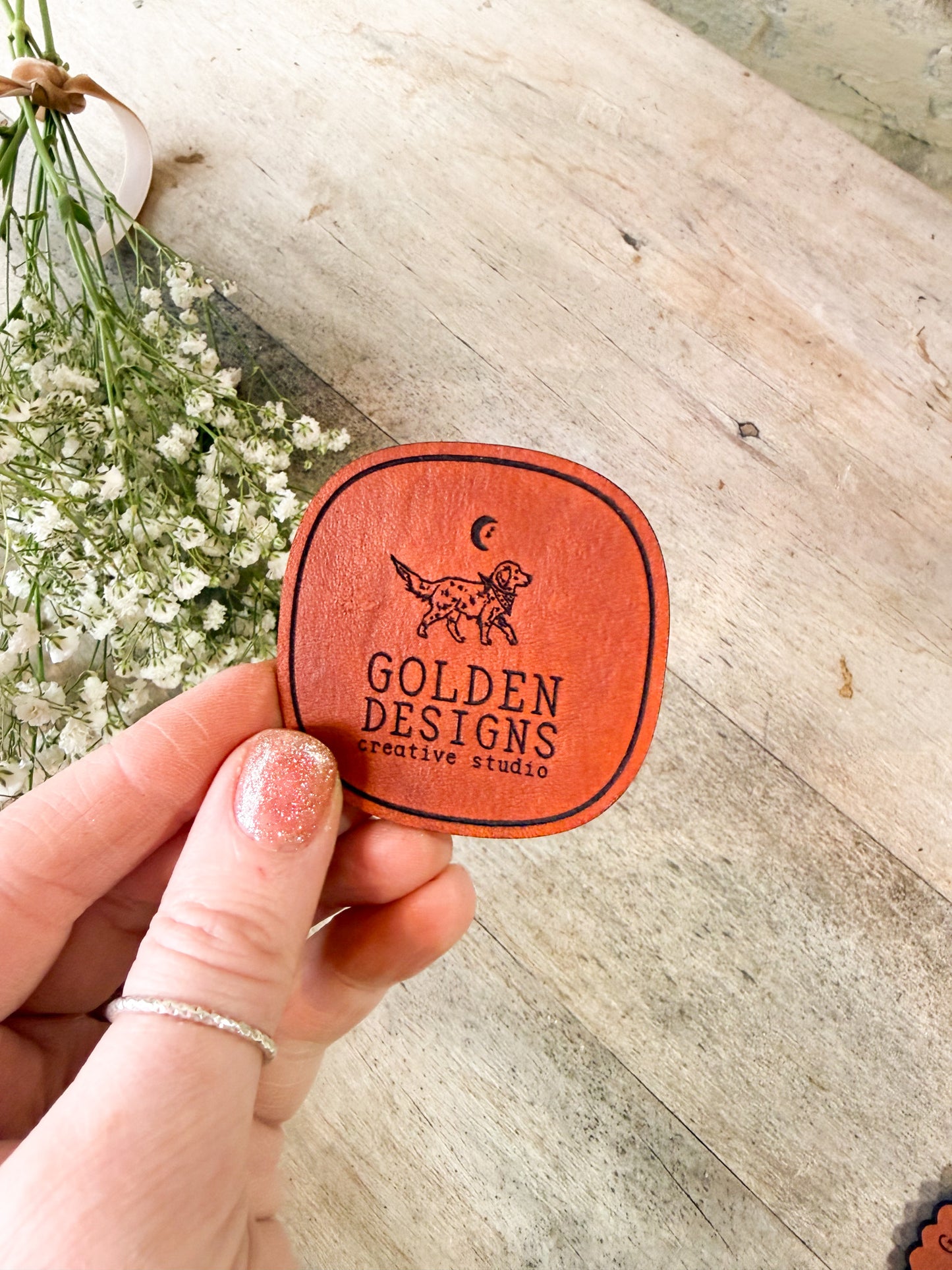 Custom Leather Patch – Patch Only