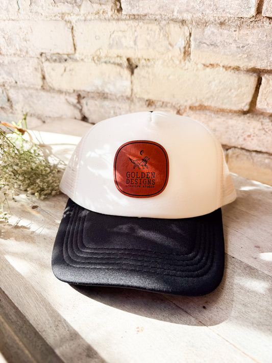 Golden Designs Creative Logo Hat – Foam Trucker