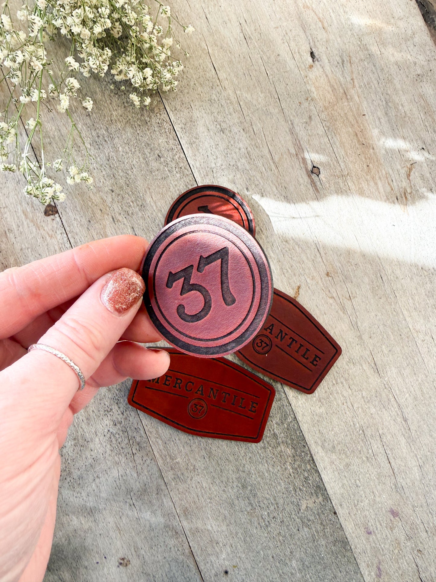 Custom Leather Patch – Patch Only