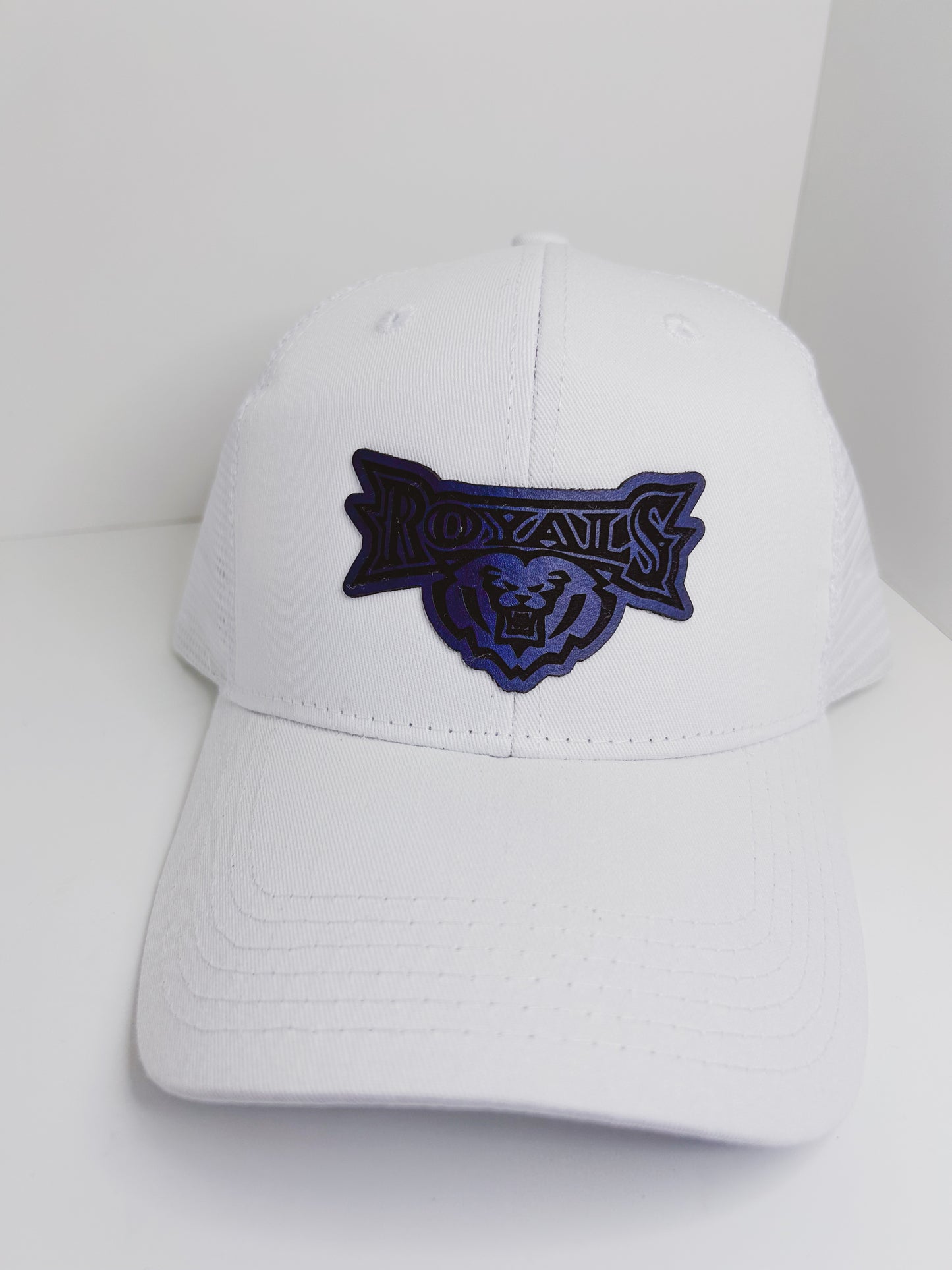 HSE Royals - White Baseball Hat - Royals Patch