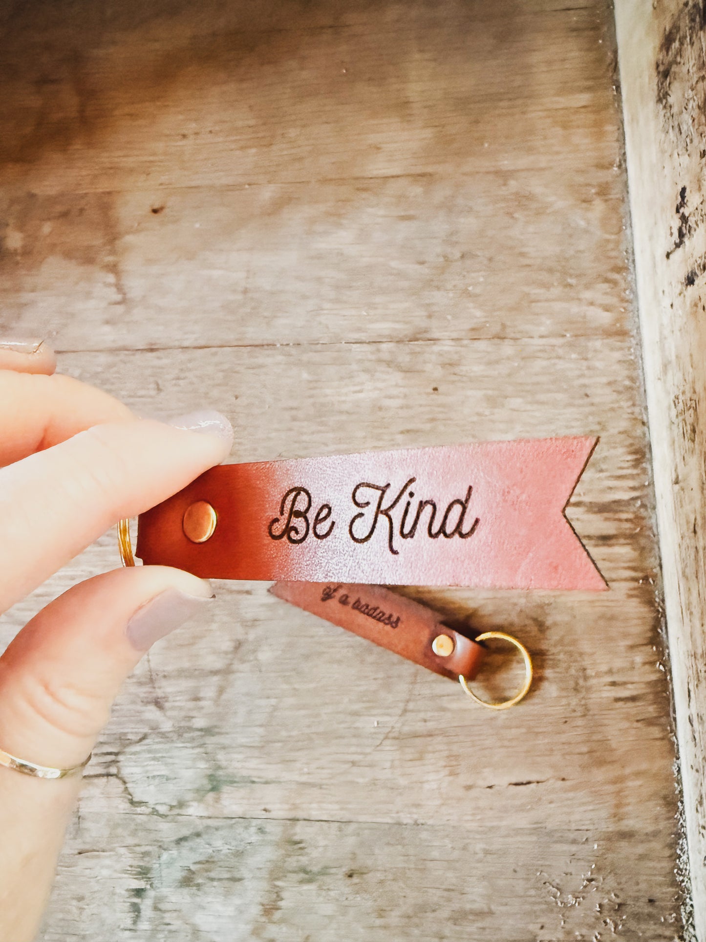 Be Kind ...of a Badass Keychain