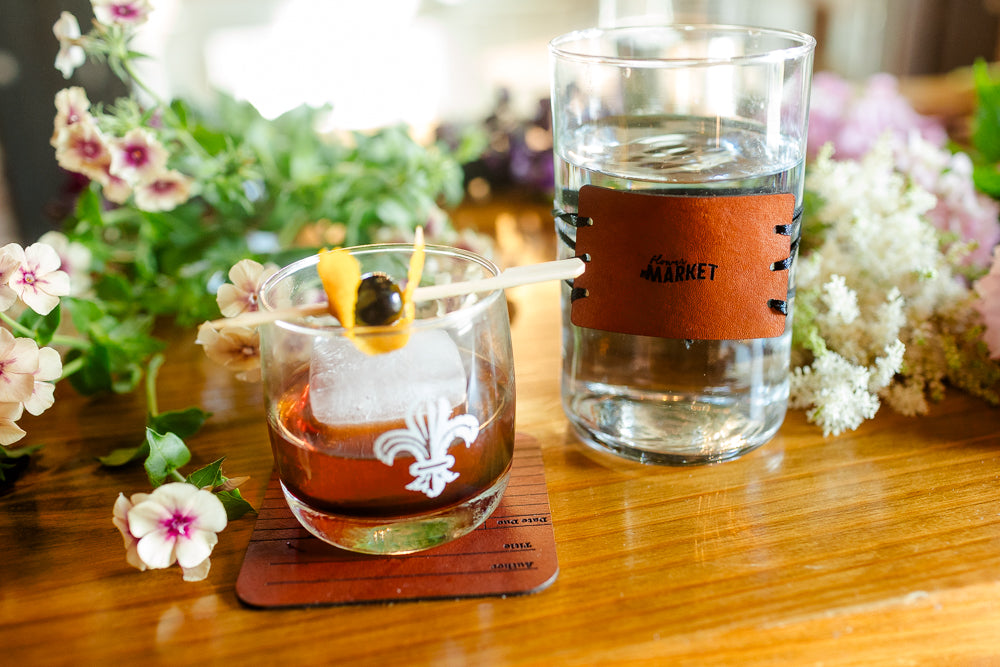 Vintage Library Card Coaster