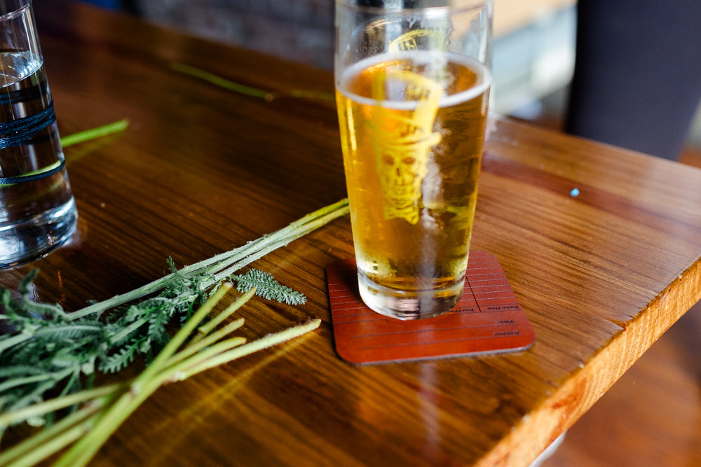 Vintage Library Card Coaster