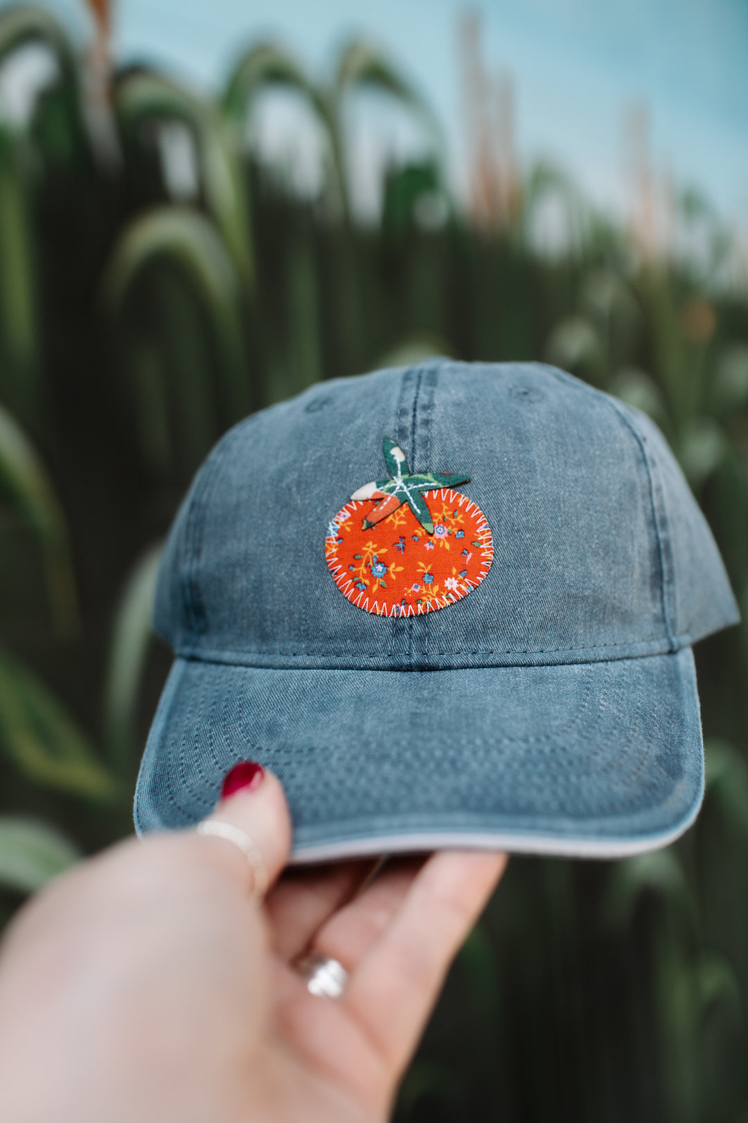 Quilted Tomato Patch Hat