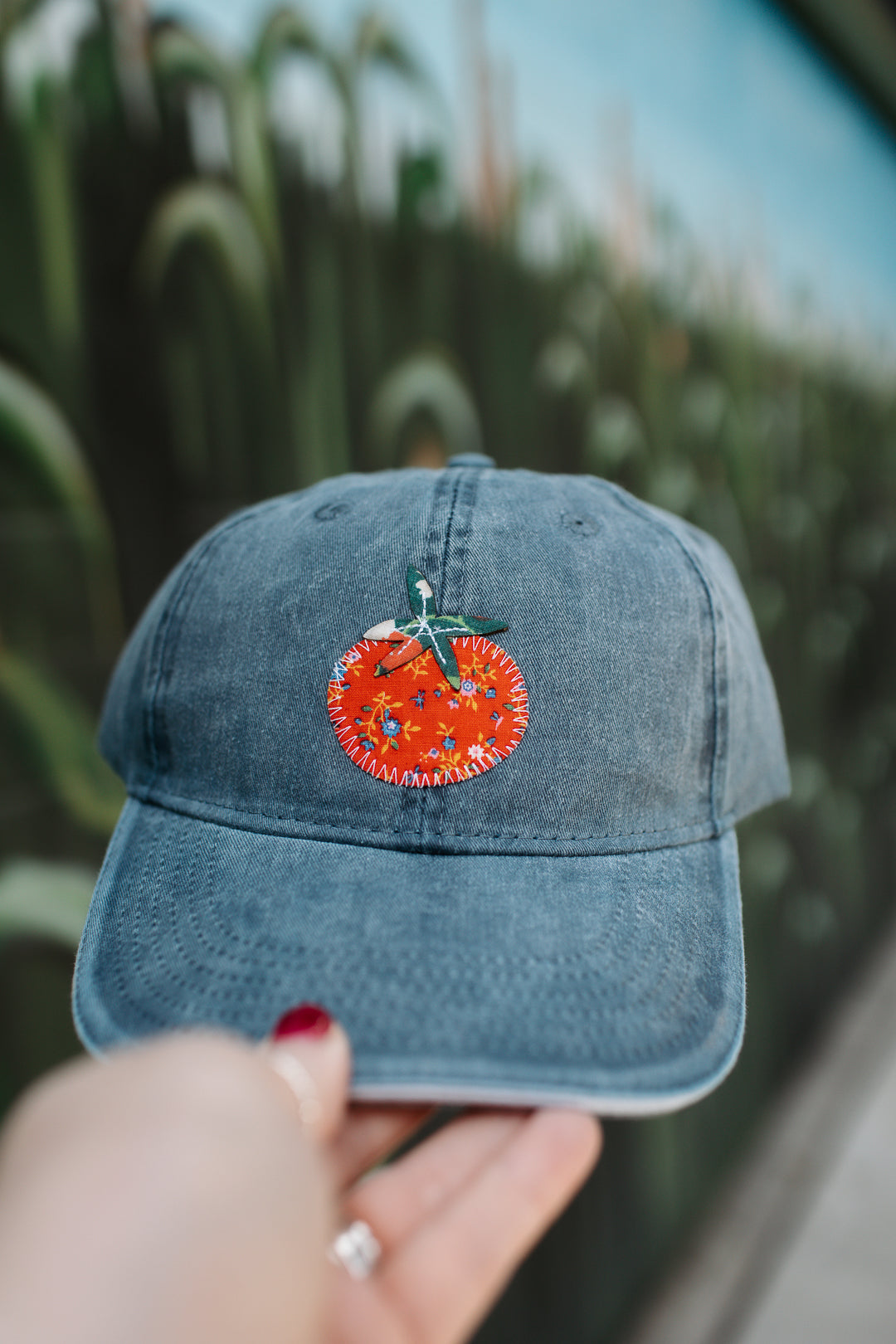 Quilted Tomato Patch Hat
