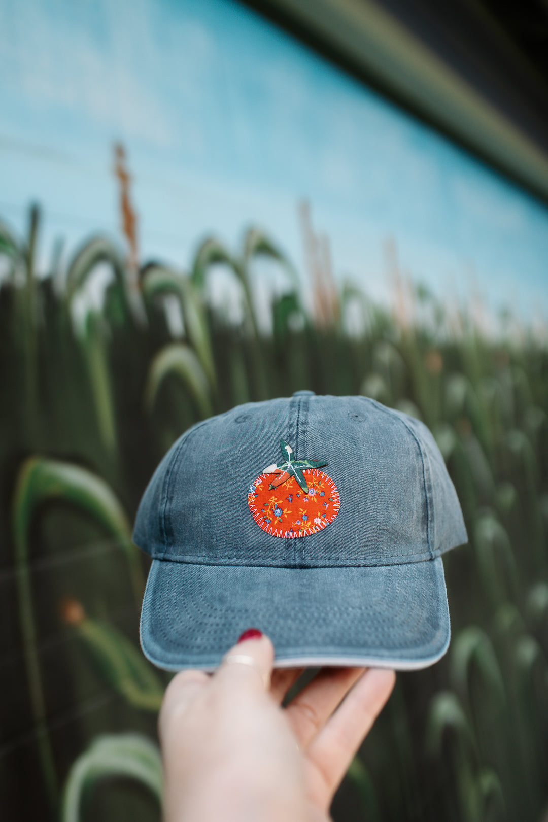 Quilted Tomato Patch Hat