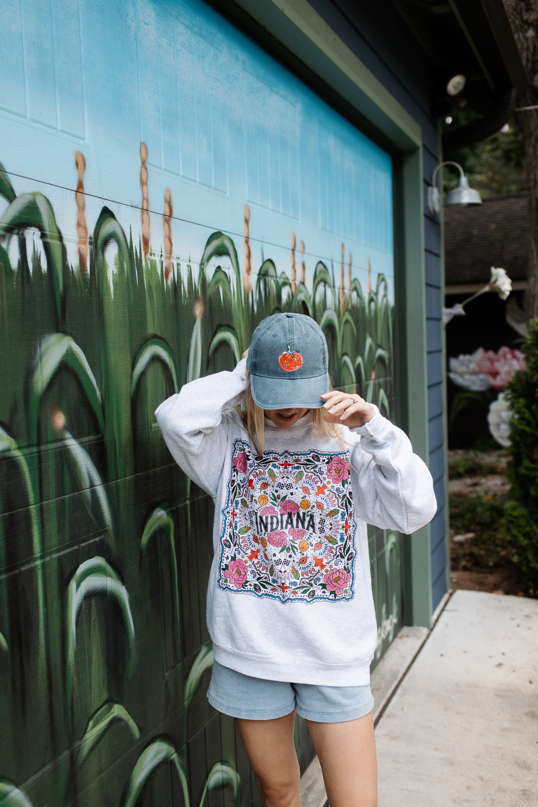 Quilted Tomato Patch Hat