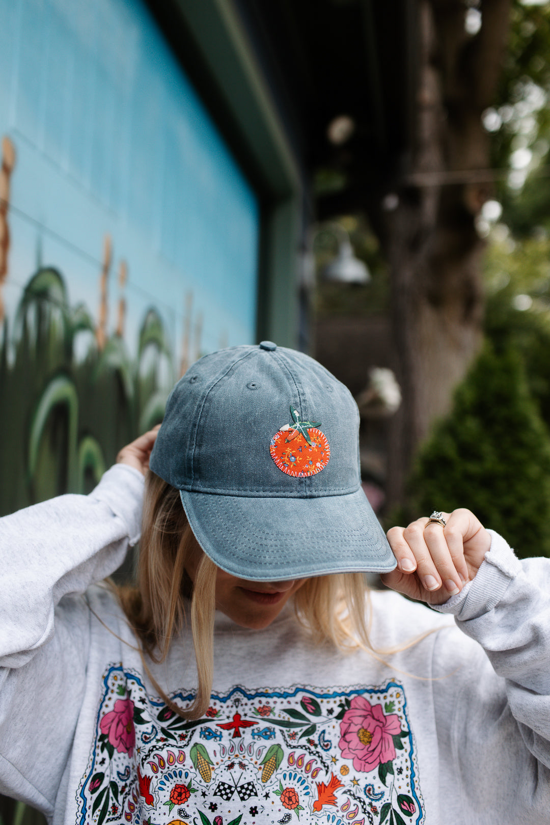 Quilted Tomato Patch Hat