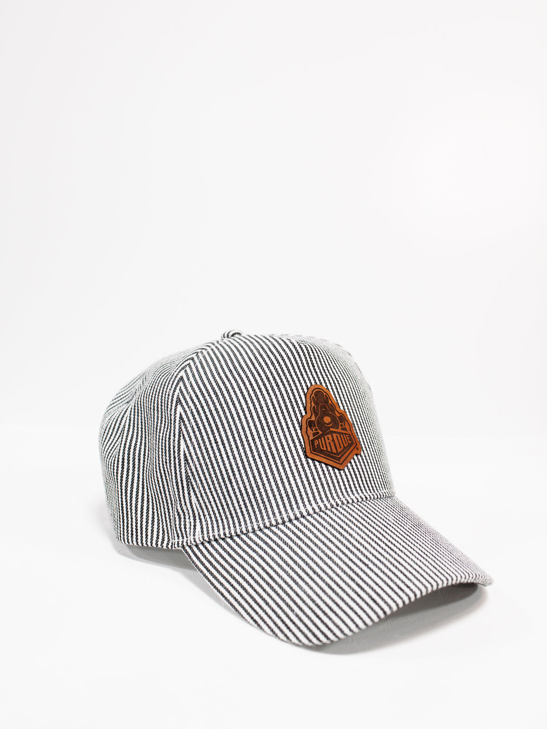 Striped Purdue Train Hat