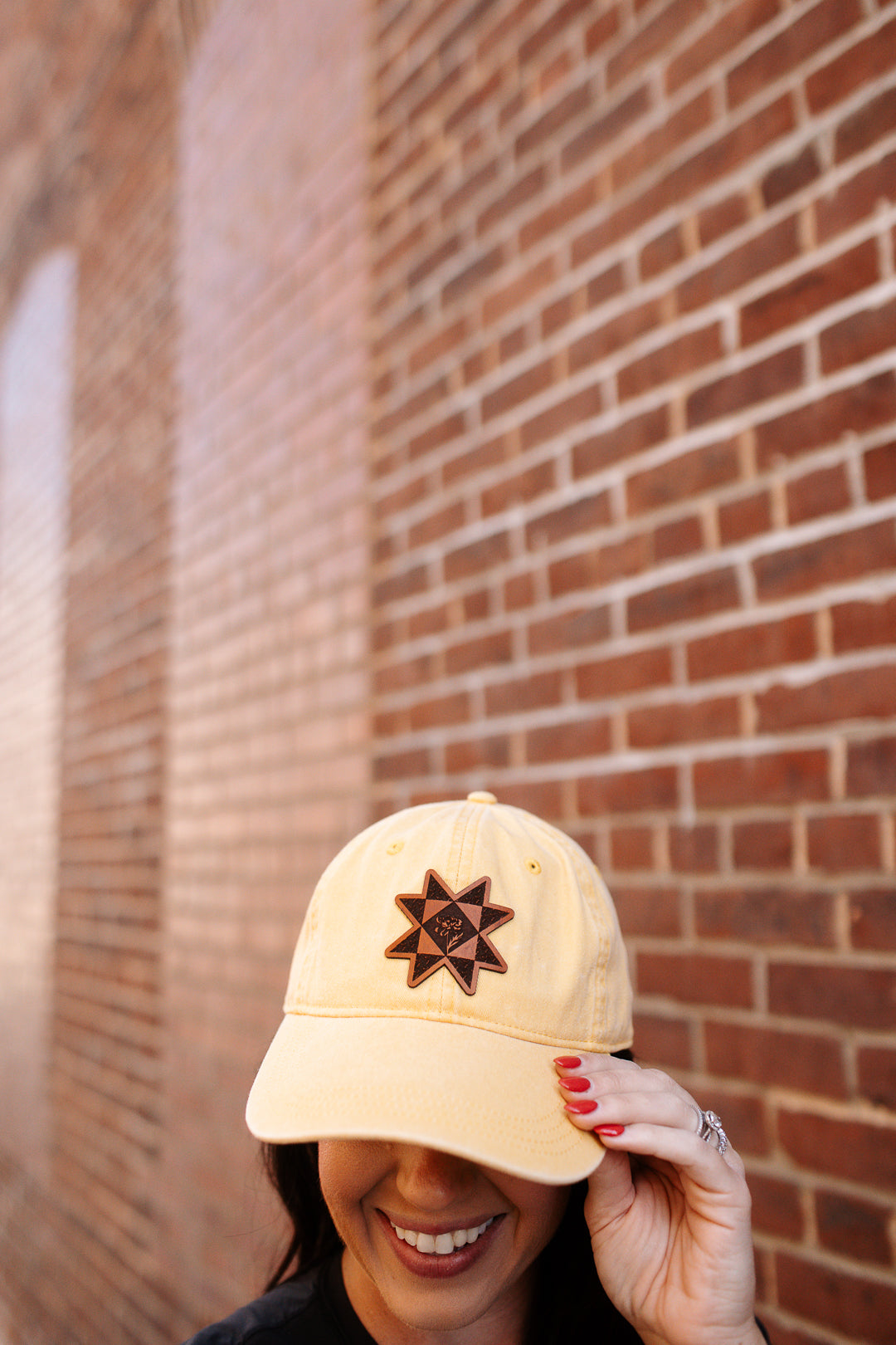 Peony Quilt Star Hat