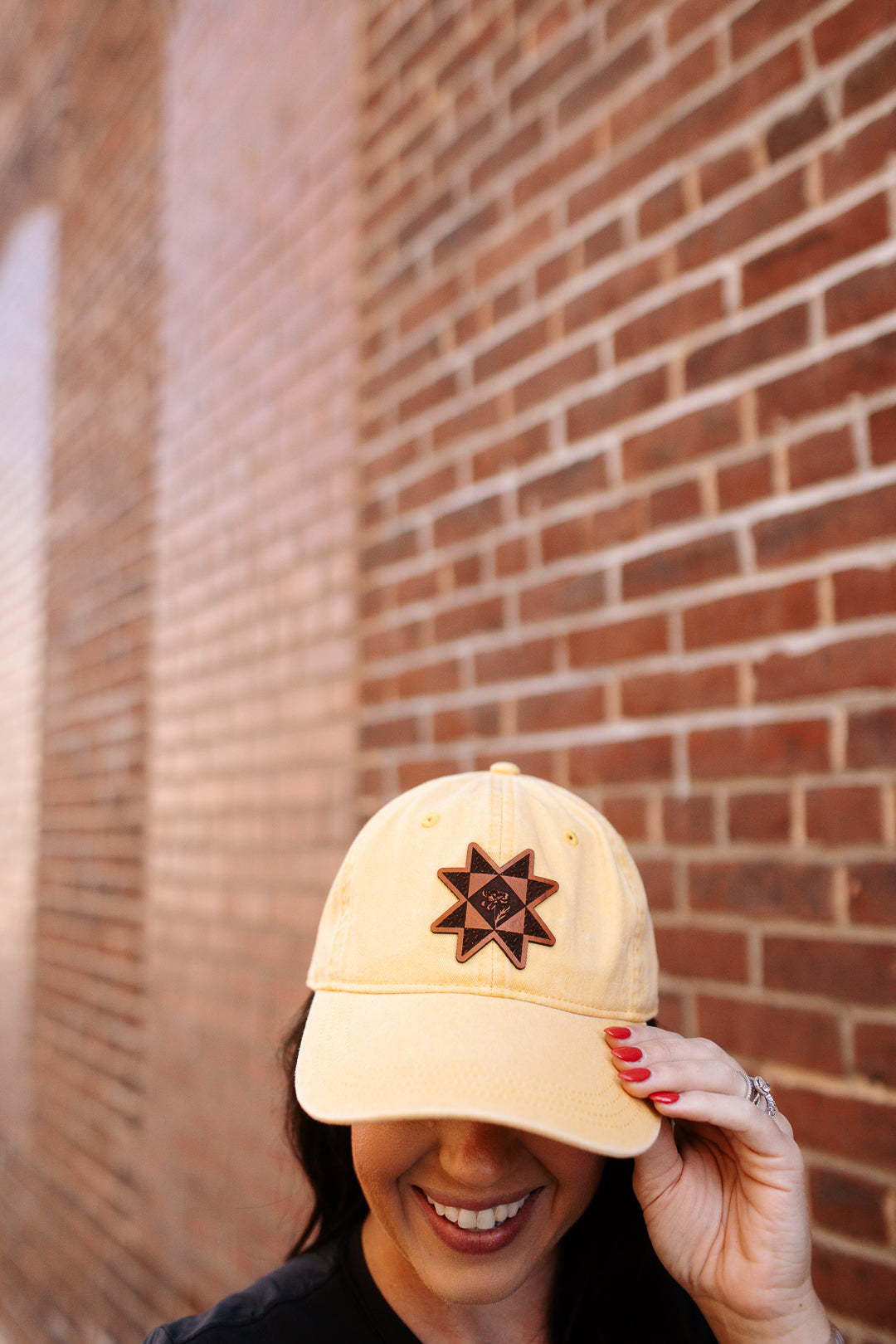 Peony Quilt Star Hat
