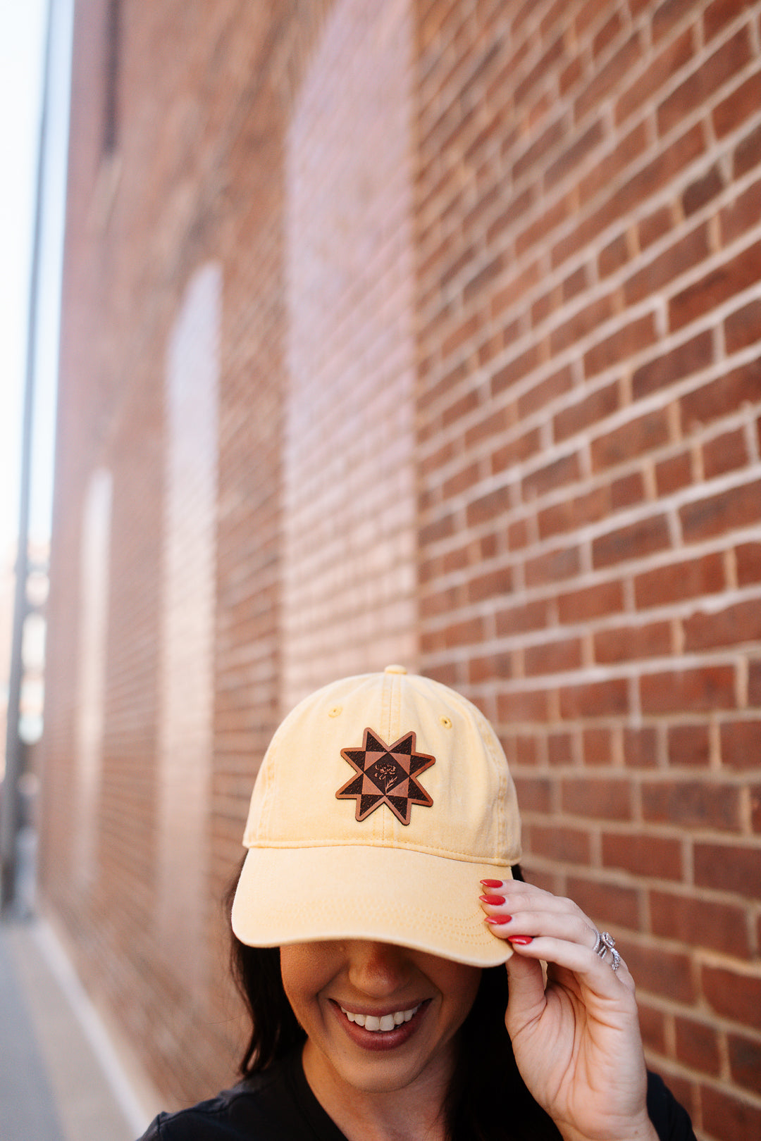 Peony Quilt Star Hat