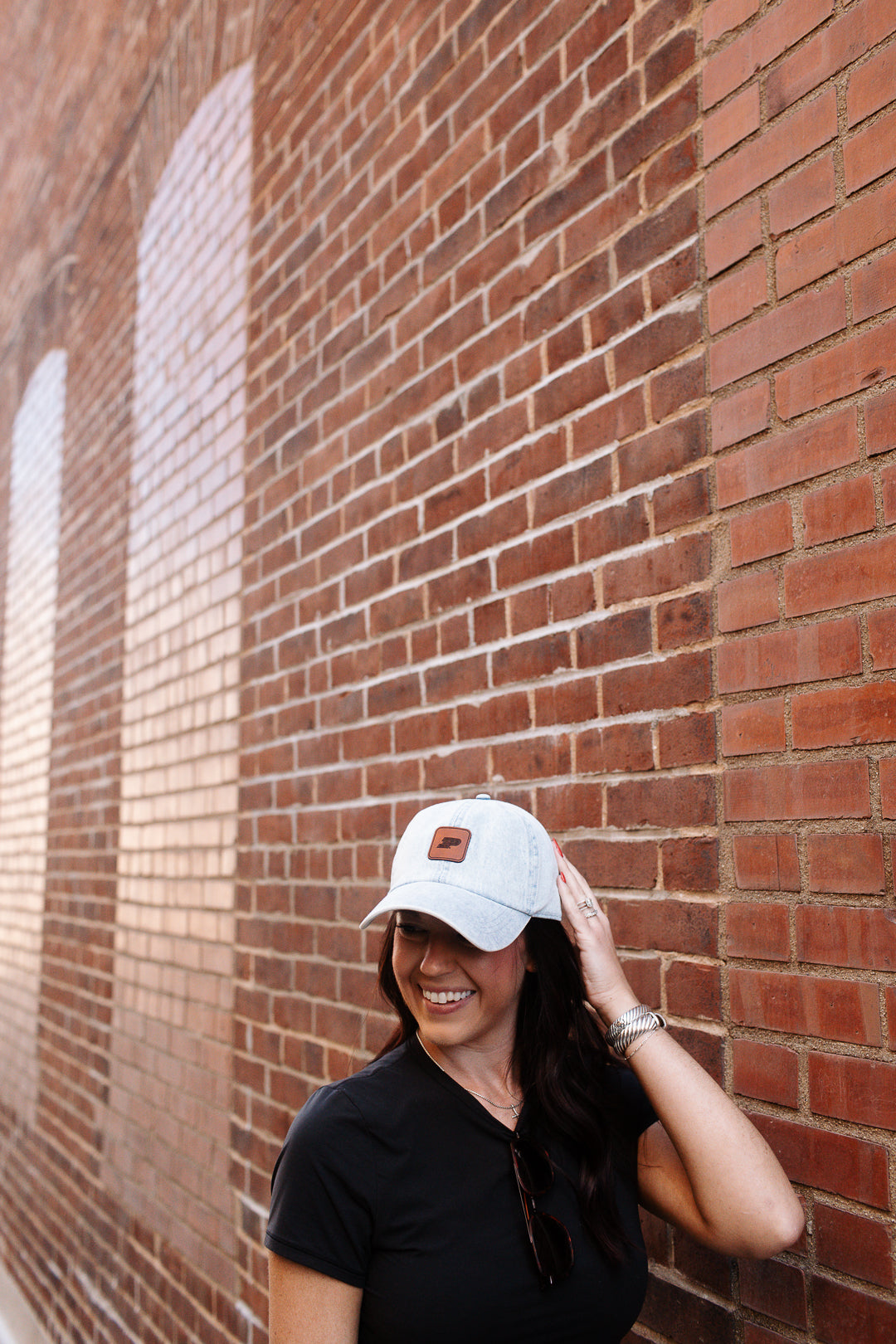 Tiny Purdue P Denim Hat