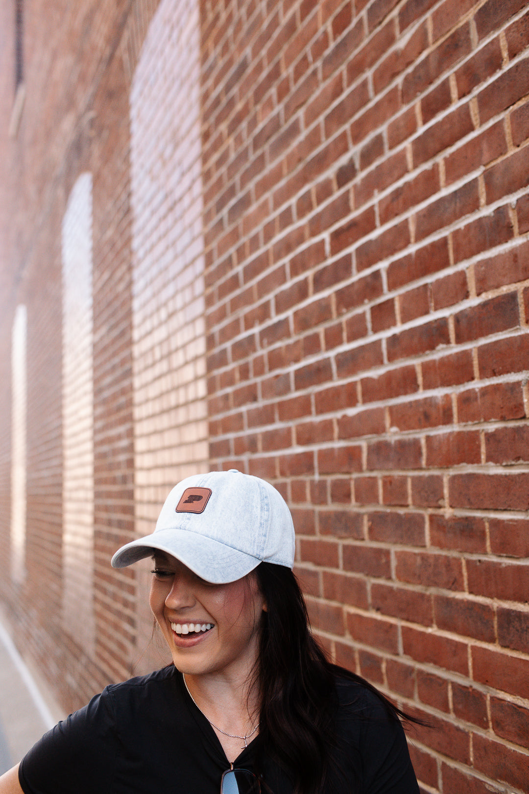 Tiny Purdue P Denim Hat