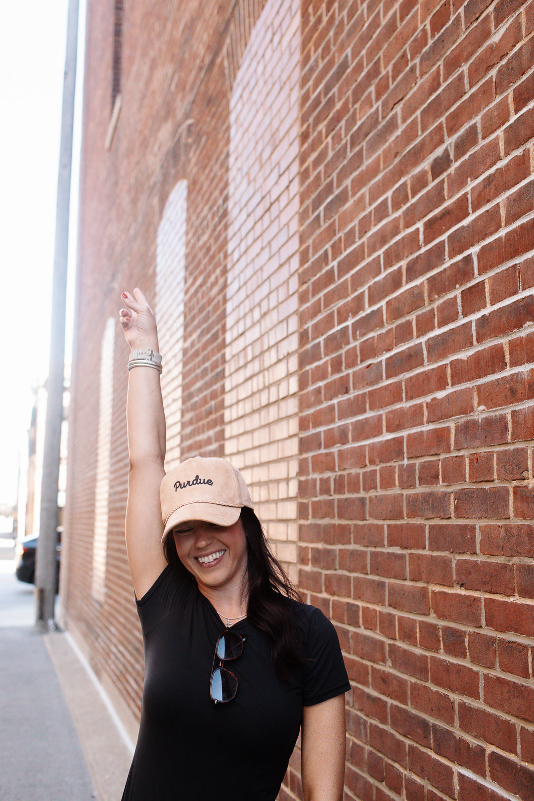 Purdue Script Suede Hat