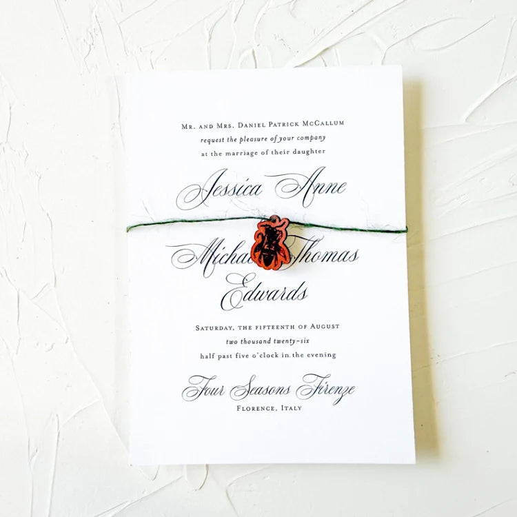 Set of 50 Invitation Charms