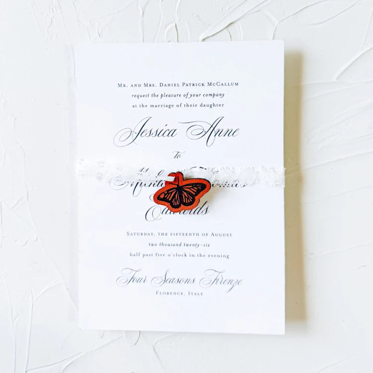 Set of 50 Invitation Charms