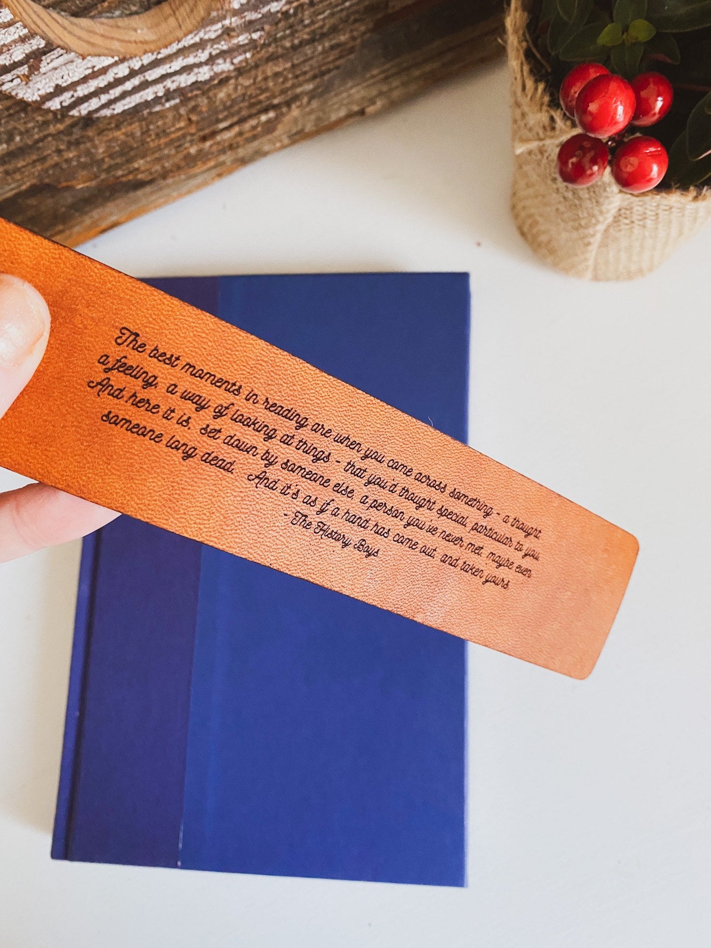 Bookmark with Extra Long Quote/Text